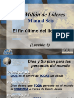 Un Millón de Líderes: Manual Seis