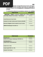 Prestadores Externos