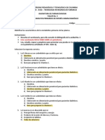 Taller 4. Metabolitos Primarios DESARROLLADO Cuestionario