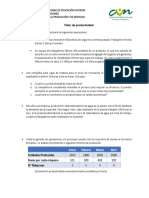 Taller Productividad Distancia