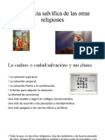 La Salvación en Las Otras Religiones