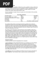 Tata - Acquisition and Integration Problems