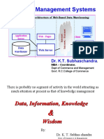 Database Management Systems: Dr. K.T. Subhaschandra