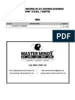 Ca Foundation Material No. B12, Business Economics (PART - 3) 3.5 E - 1 CHAPTER