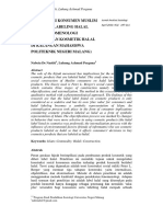 Konstruksi Konsumen Muslim Terhadap Labeling Halal (Studi Fenomenologi Penggunaan Kosmetik Halal Di Kalangan Mahasiswa Politeknik Negeri Malang)