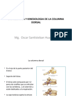 Biomecanica y Kinesiologia de La Columna Dorsal