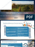 Ethical Issues InTourism Industry