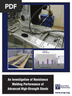 AHSS Joining - An Investigation of Resistance Welding Performance of AHSS