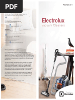 Electrolux Vacumme Cleaner Catalogue