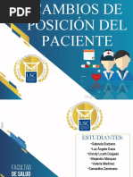 Cambios de Posición Del Paciente