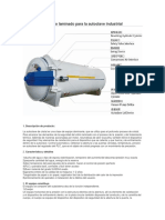 Autoclave Del Vidrio Laminado para La Autoclave Industrial