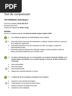 Resultado Test Unidad 7