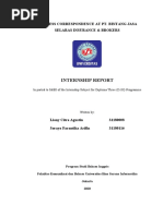 Final Internship Report of Liony Citra & Soraya Farantika Fix