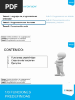 T5 - Programación Con Funciones