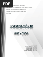 Investigación de Mercados