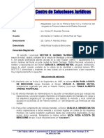 5.-Demanda en Validez de Oferta Real de Pago