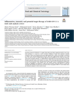 Inflammation, Immunity and Potential Target Therapy of SARS-COV-2 A