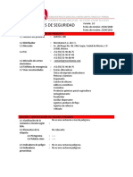 Hoja de Seguridad Aerosil 200