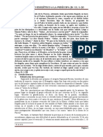 Comentario Exegético A La Perícopa Jn. 13, 1-20