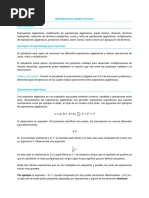 Primer Modulo de Octavo