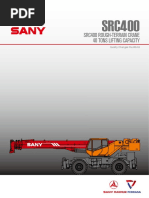 SANY Rough-Terrain Crane 40 Ton (SRC400)