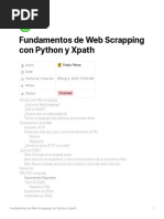 Fundamentos de Web Scrapping Con Python y Xpath