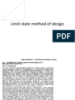 Limit State Method of Design