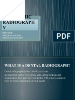 Panoramic Radiograph Y Panoramic Radiograph Y: Hiba Shah BSMT Batch Iii Sem4 Dental Radiography