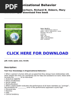 Click Here For Download: (PDF) Organizational Behavior