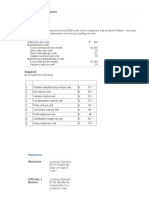 Cost Accounting Chapter 2 Assignment #2