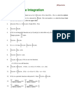 Definite Integration: Integral of F (X) Over (A, B) - It Is Denoted by