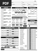 Ficha de Personagem (Pathfinder 2e)