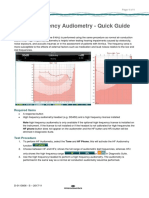 High Frequency Audiometry - Quick Guide: Description