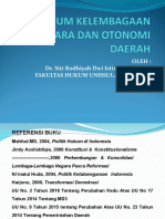 Hukum Kelembagaan Negara Dan Otda