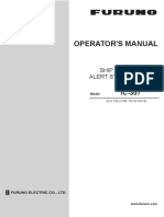 Operator'S Manual: Ship Security Alert System (Ssas)