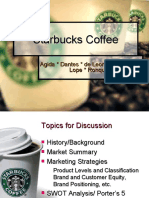 Case Study - Marketing - Starbucks (Brewing A Worldwide Experience)