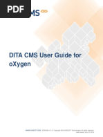 DITA CMS User Guide OXygen