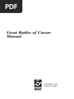 Great Battles of Caesar - Manual