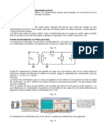 Circuitos de Filtrado Con Componentes Pasivos