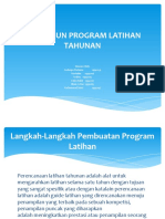 Menyusun Program Latihan Tahunan