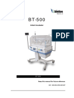 Infant Incubator: P/N: 500-ENG-OPM-EUR-R07