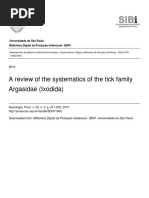 Art LABRUNA A Review Systematics Tick Family 2010