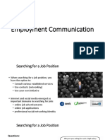 Understanding Employment Communication