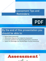 Online Assessment