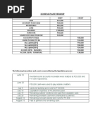 Doremi Partnership: Do, Capital (20%) Re, Capital (30%) Mi, Capital (50%)