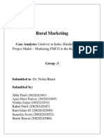 Rural Marketing: Case Analysis: Unilever in India: Hindustan Lever's