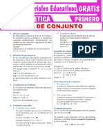 Idea de Conjunto Primer Grado de Secundaria