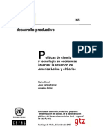 Cimoli, Ferraz y Primi (2007) - Políticas de CyT en Economías Abiertas