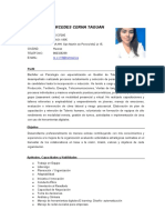 CV. Milagros Mercedes Cerna Taguán