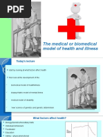 The Medical or Biomedical Model of Health and Illness